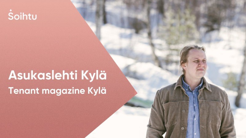 Mies seisoo järven jäällä