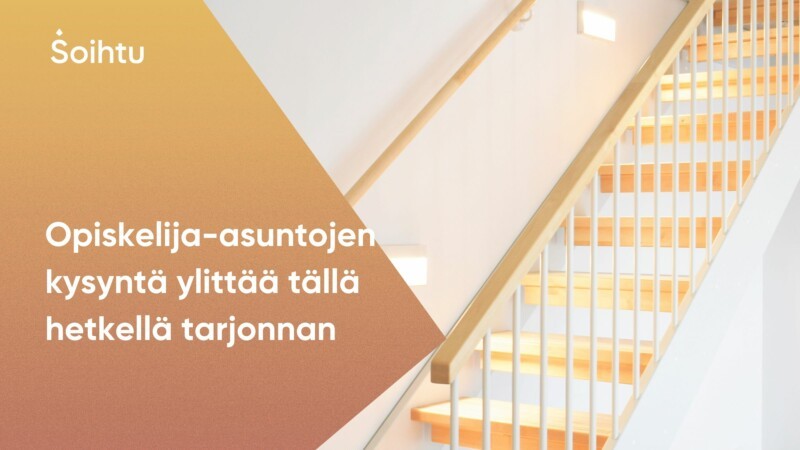 Artikkelikuva Opiskelija-asuntojen kysyntä ylittää tällä hetkellä tarjonnan