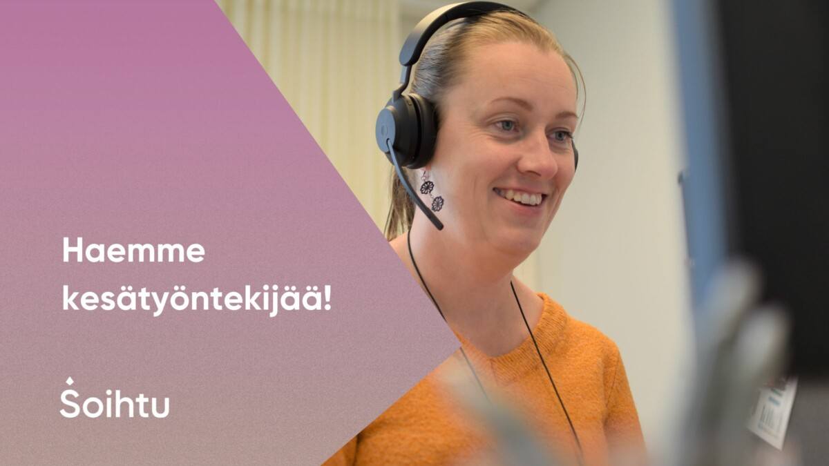 Haemme kesätyöntekijää